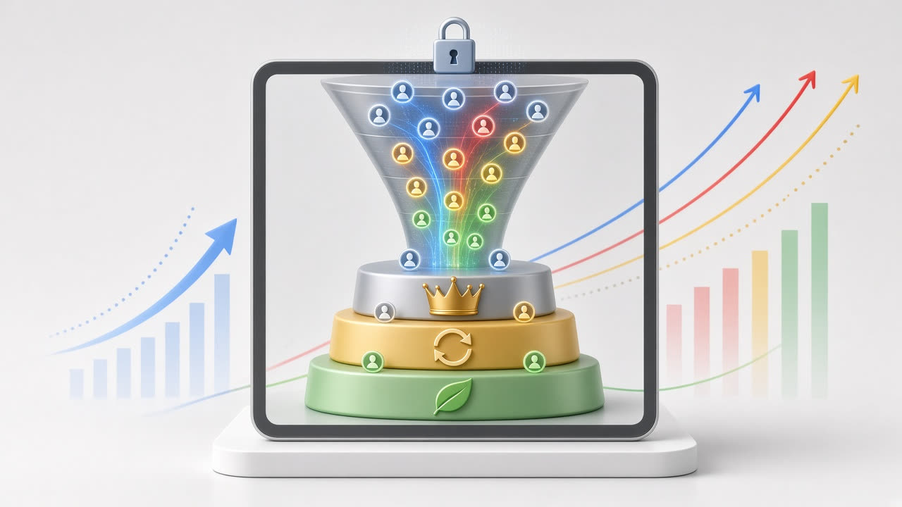 פילוח רשימות לקוחות ב-AI לפי שווי לקוח ב-Google Customer Match